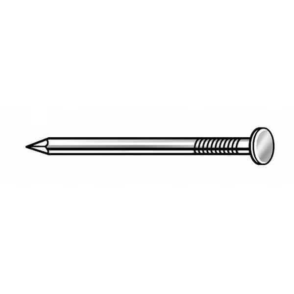 Common Nail, 2 in L, 6D, Steel, Galvanized Finish, 11.50 ga, 168 PK