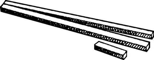 Oversized Machine Key Kit, Square End, Steel
