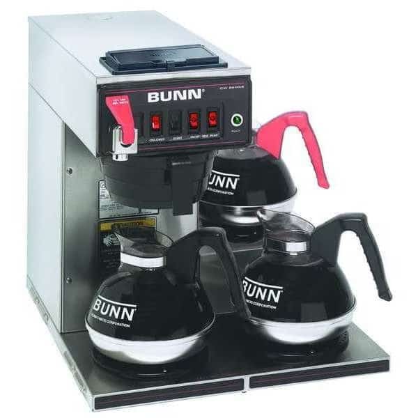 Coffee Brewer,3 Lower Warmers, Mfr#: CWTF 15 - 3L, BUNN