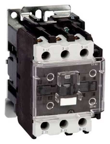 IEC Magnetic Contactor, 3 Poles, 240 V AC, 95 A, Reversing: No, DAYTON, Mfr# 6EAX8