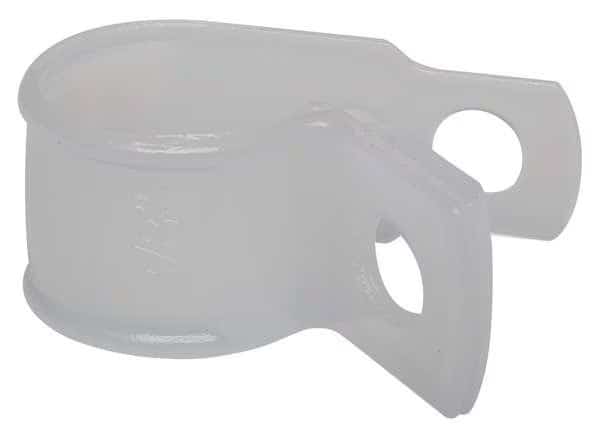 Cable Clamp, Mounted, Screw, Natural, PK100, EnjoyTool select, Mfr# 6EEF0