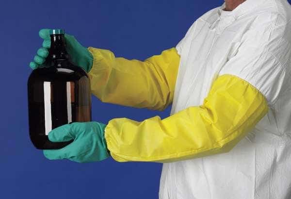 Sleeves, 18 In. L, Yellow, PK25, LAKELAND, Mfr# PBLC1S860YP-18