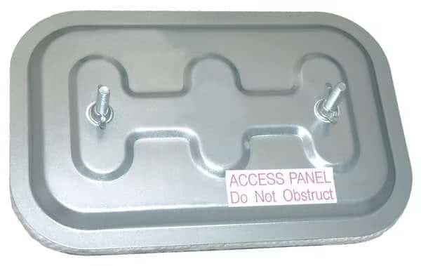 Duct Access Doors, UL Fire Rated,10x6, Mfr#: 6EJC0, FLAME GARD