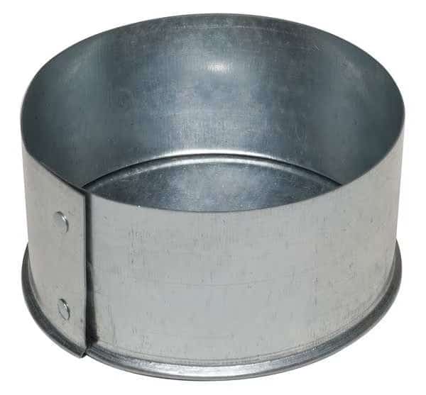 End Cap,6" Duct Size, Mfr#: GRECP6GA24, GREENSEAM