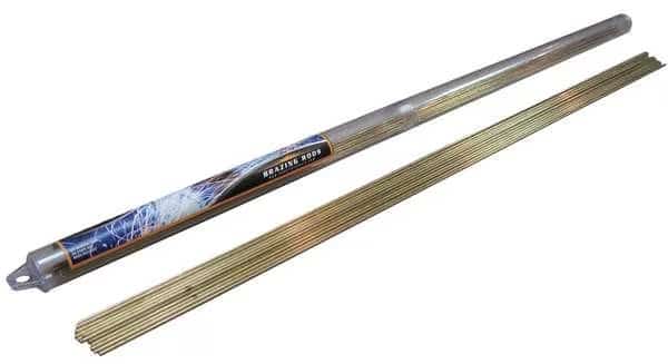 Brazing Alloy,1/8" dia.,3 lb., Mfr#: S308946-G16, HOBART
