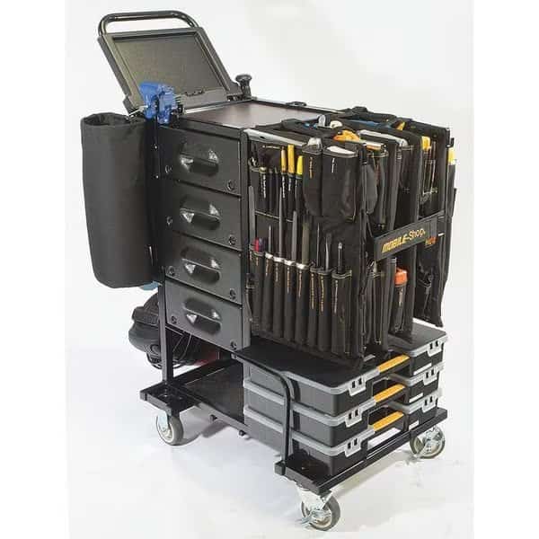 Base PM Cart with Vise & Complete Tool Bag