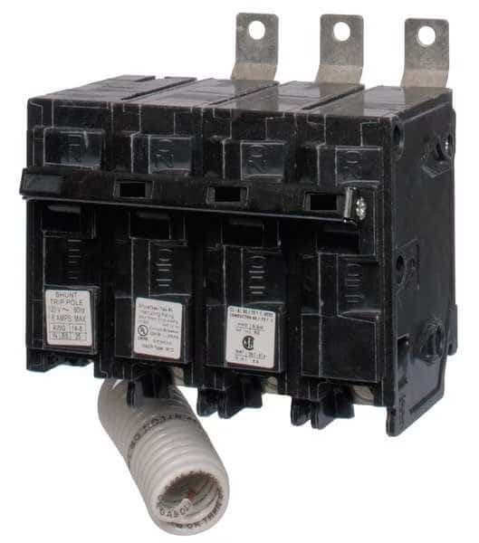 Miniature Circuit Breaker, BL Series, 20A, 3 Pole, 120/240V AC, 65kA at 240V AC