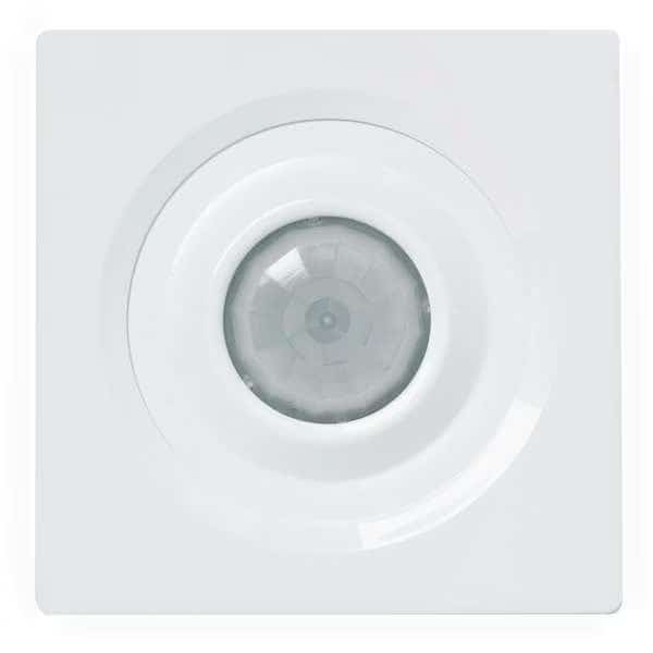 Occupancy Sensor, PIR/Mic, 2463sq ft, White