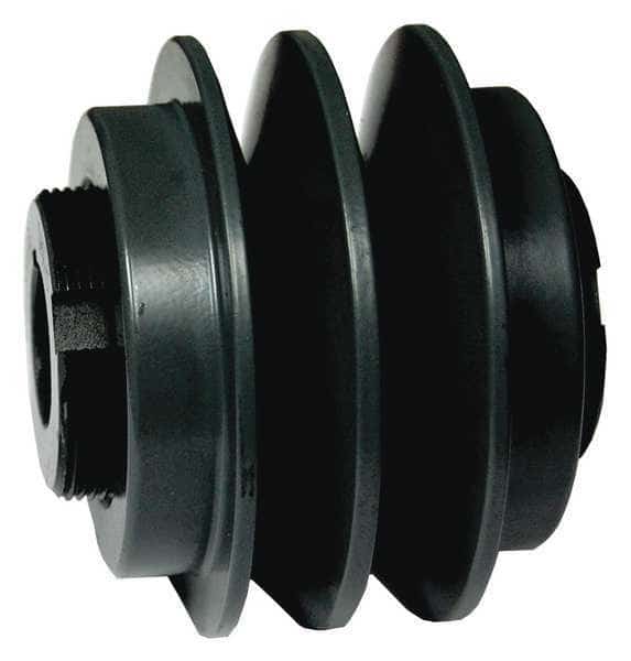 7/8" Fixed Bore 2 Groove Variable Pitch Pulley 3.25" OD
