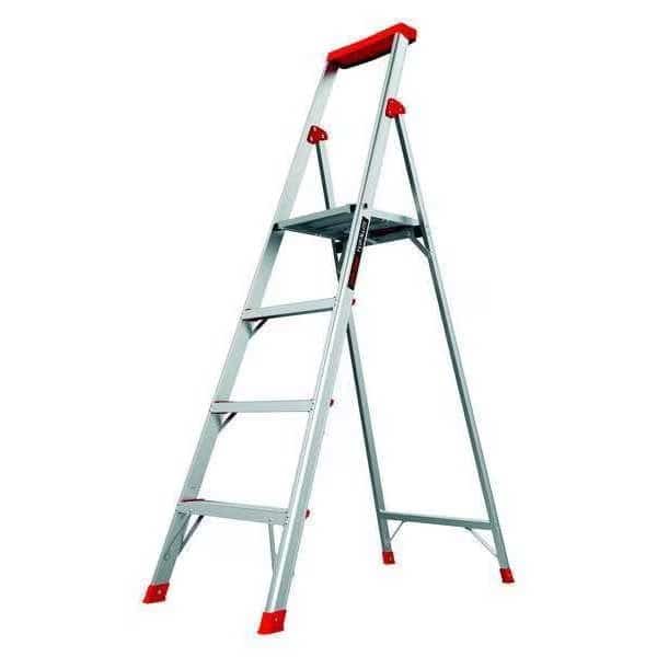 6 ft Aluminum Platform Stepladder, 300 lb Capacity