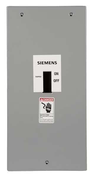 Circuit Breaker Enclosure, E2N, 3 Spaces, 100A, Main Circuit Breaker, Siemens, Mfr#: E2N1F