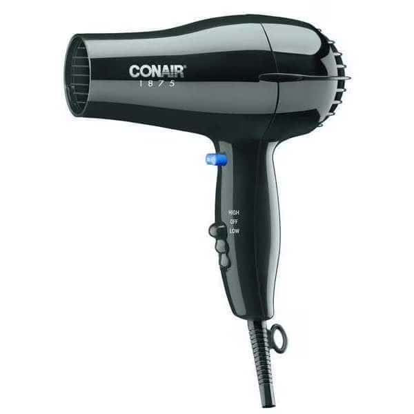 Hairdryer, Handheld, Black, 1875 Watts