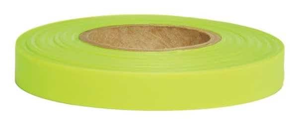 Flagging Tape,Lime Glo,150ft x 1-2 In., Mfr#: N-LG-200, PRESCO PRODUCTS CO