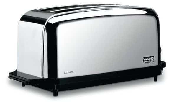 18-1/2" 4 Slot Stainless Steel Commercial Toaster