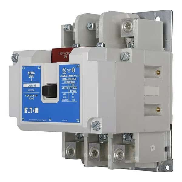480VAC Non-Reversing Magnetic Contactor 3P 135A NEMA 4, EATON, Mfr# CN15NN3C