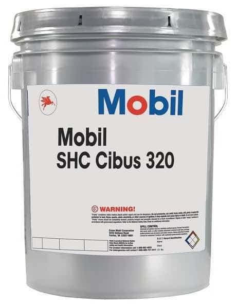 5 gal Gear Oil Pail 320 ISO Viscosity, 140 SAE, Amber