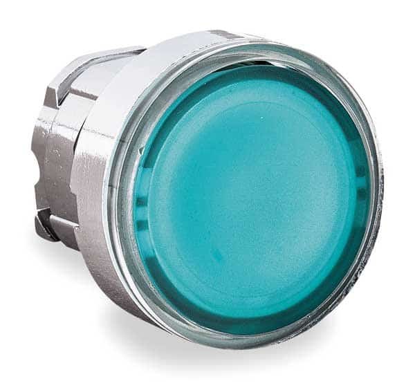 Illuminated Push Button Operator, 22 mm, Green