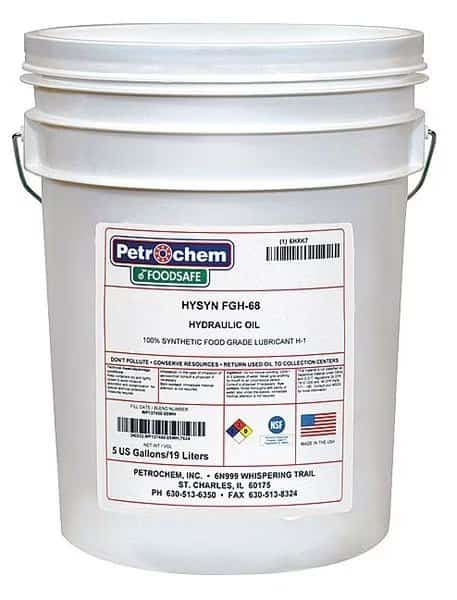 5 gal Pail, Hydraulic Oil, 68 ISO Viscosity, 20W SAE