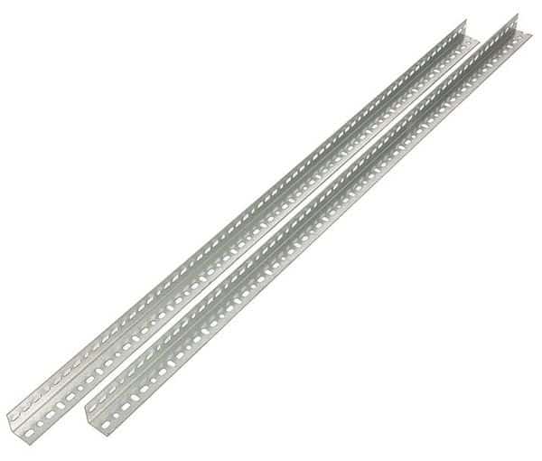 Wire Partition Wall Clamp Kit, Galvanized