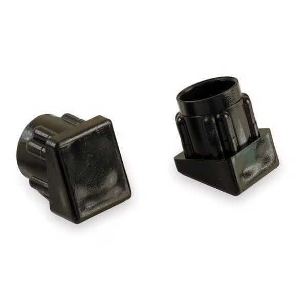 Protective Leg Tips, Slip-On, Round, PK24