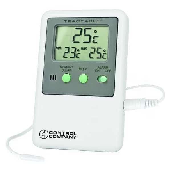 Digital Thermometer, Memory Monitoring, -58 to 158 Deg.