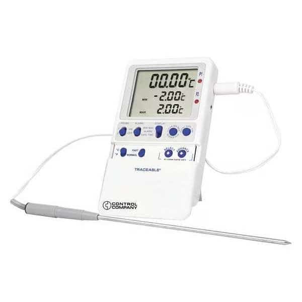 Digital Thermometer, 28 Degrees to 35 Degrees F for Wall or Desk Use