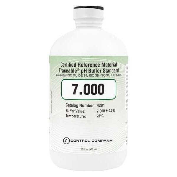 pH Standard,Cert. Ref Material,CRM 7.000, Mfr#: 4281, TRACEABLE