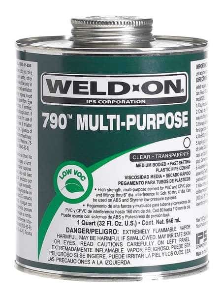 Multi-Purpose Clear Medium Bodied Quart