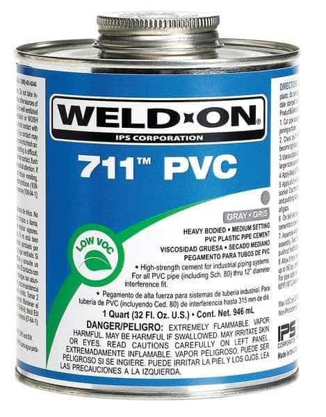 PVC Gray Heavy Bodied Quart