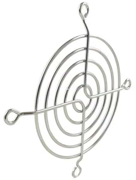 Fan Guard, Intake, Fan Size 6-3/4In