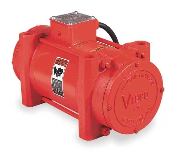 Electric Vibrator, 8.0/4.0 A, 115/230VAC, 1 Phase