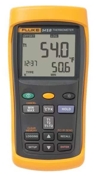 Thermocouple Thermometer, 2 Input