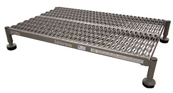 Work Platform, 6 in to 9 in H, 24 in W, 24 in D, Steel, 800 lb Load Capacity