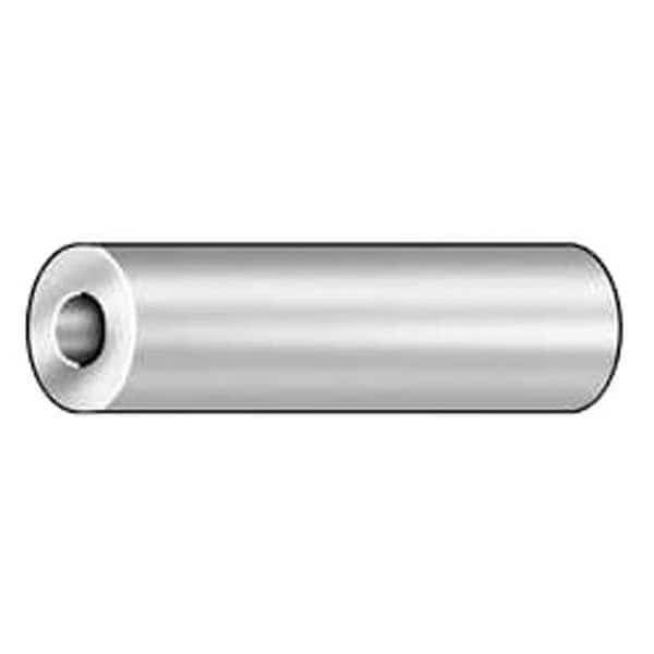 Spacer, #4 Screw Size, Plain Aluminum, 7/16 in Overall Lg, 0.115 in Inside Dia, EnjoyTool select, Mfr# CRF030744GR