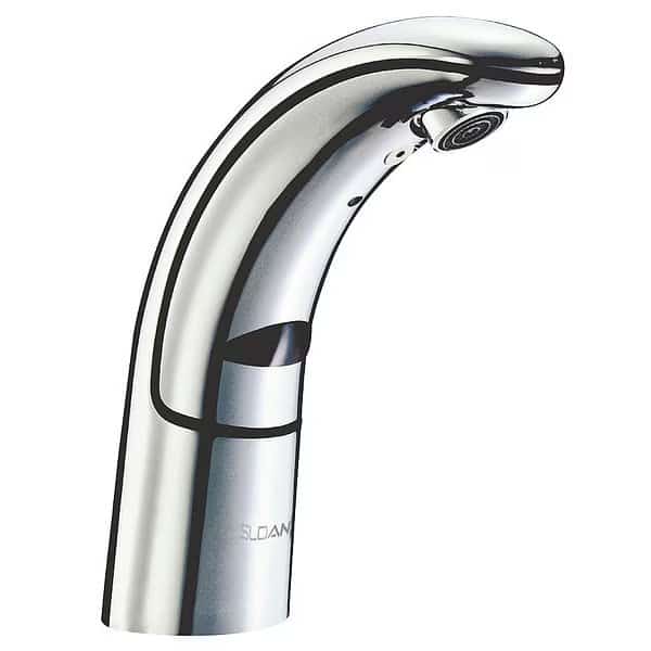 Sensor Single Hole Mount, 1 Hole Mid Arc Bathroom Faucet, Chrome