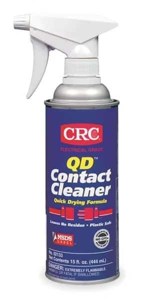 Contact Cleaner, Trigger Spray Can, 14 oz, Liquid