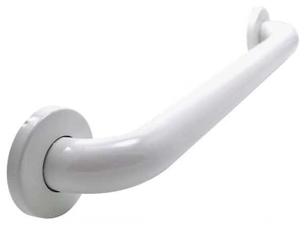 White Painted Grab Bar,24 In,1-1/2 In, Mfr#: WGB6YS24WH, WINGITS