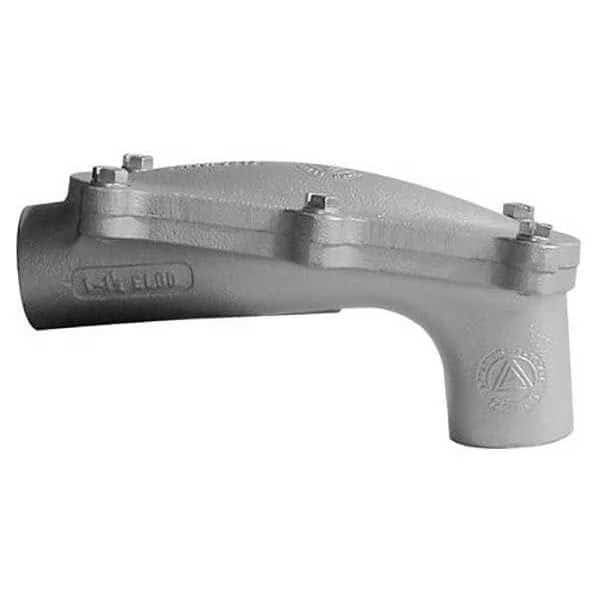 Pulling Elbow, Haz Loc, 4 In Hub, Aluminum, APPLETON ELECTRIC, Mfr# ELBD-400A