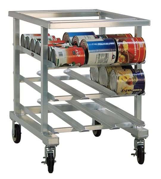 Can Rack, 25In. W x 35In. D x 35In. H, New Age, Mfr#: 1236NT