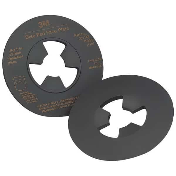 Disc Pad Face Plate, 4-1/2 in D, Hard