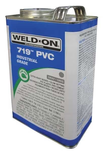 Cement,PVC,Extra Heavy Bodied,128 Oz., Mfr#: 13980, WELD-ON