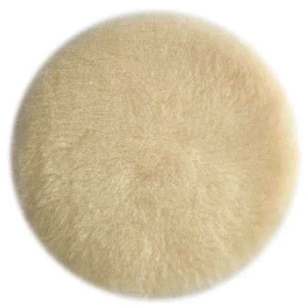 Sponge and Lambs wool pads for Hook & Loop contour pads (6")