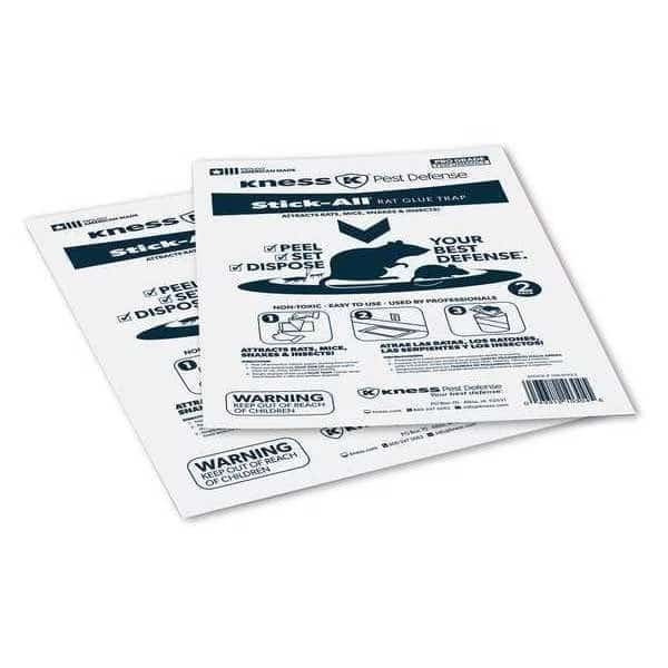 Glue Trap, 6-1/2 In. L, 5 In. W, PK2
