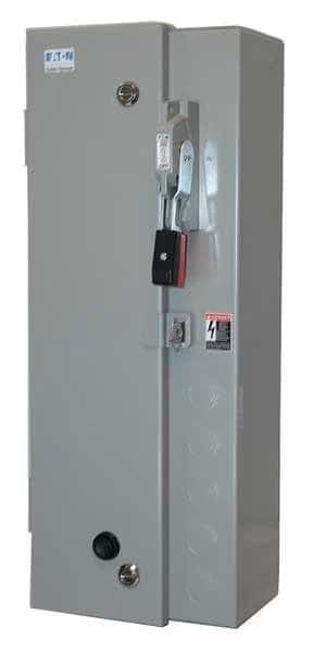 Nonreversing NEMA Magnetic Motor Starter, 12 NEMA Rating, 120V AC, 3 Poles, 1NO/1NC