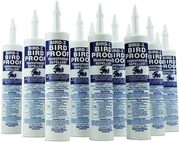 Bird Repellent, 10.5 oz. Weight, PK12