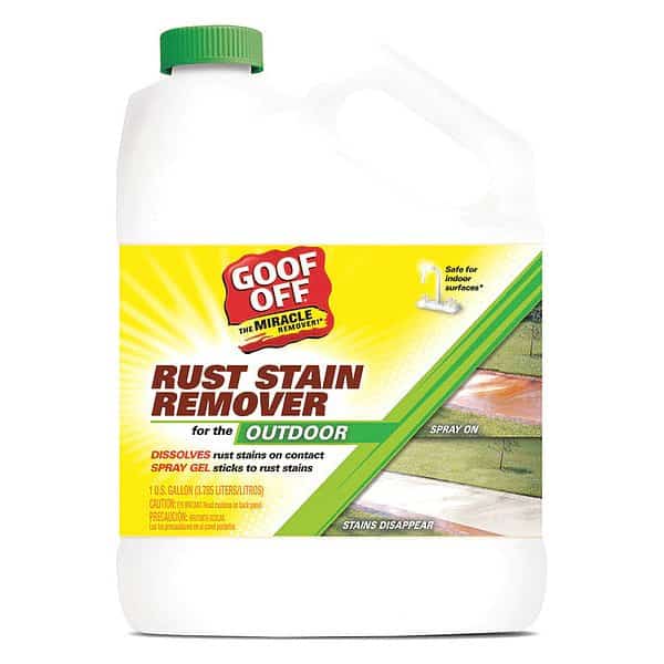 Rust Remover, 1 gal., Bottle, GOOF OFF, Mfr# GSX00101