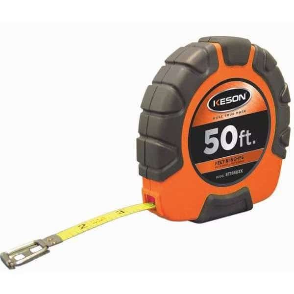 50 ft Tape Measure, 3/8 in Blade