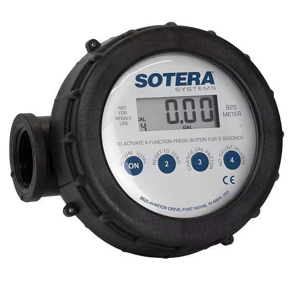 Meter, Digital, 1 In, 2-20 gpm