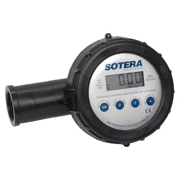 Meter, Digital, 1 In, Air Sensor, 2-20 gpm