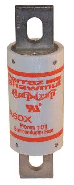 Semiconductor Fuse, Fast Acting, 300 A, A60X Series, 600V AC, Not Rated, 5-1/8" L x 1-1/2" dia, MERSEN, Mfr# A60X300-4